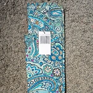 Vera Bradley Aqua Paisley Hair Tool Organizer